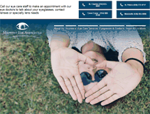 Tablet Screenshot of midwesteyeassociates.com